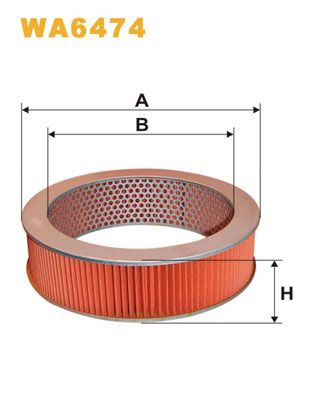 WIX FILTERS Ilmansuodatin WA6474